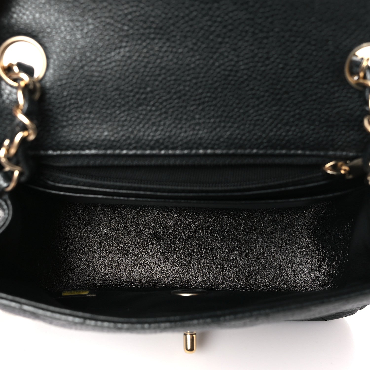 Chanel Caviar Quilted Mini Square Flap Dark Grey 5 of 10