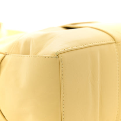 Bottega Veneta Paper Calfskin Maxi Intrecciato Arco Camera Bag Butter 12 of 13