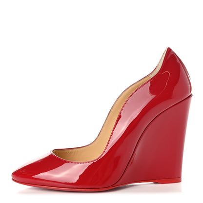Christian Louboutin Patent Tanja 100 36.5 Loubi 1 of 8