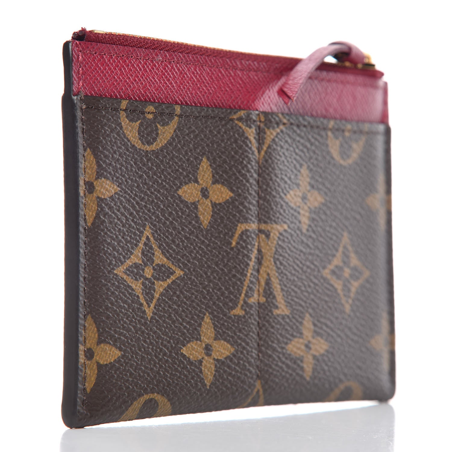 Louis Vuitton Monogram Zipped Card Holder Fuchsia 3 of 6