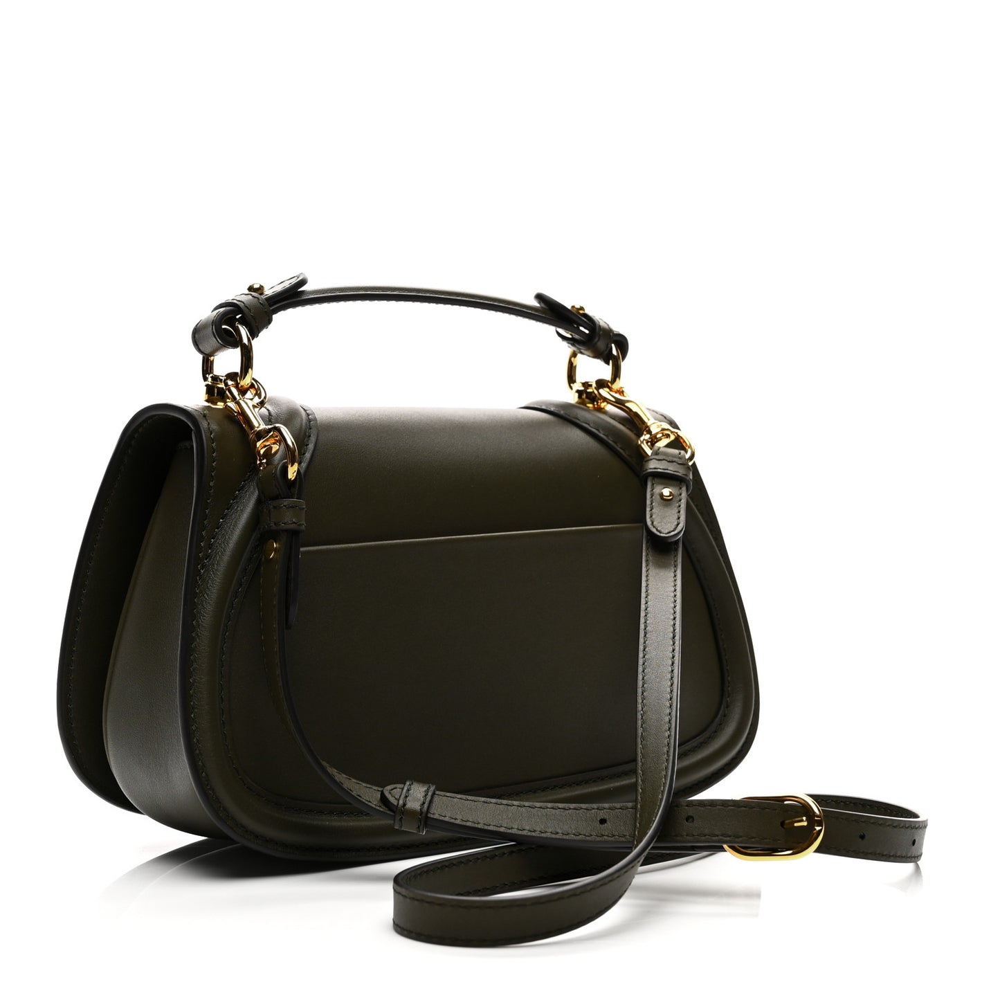 Arabella Calfskin Medium Blondie Top Handle Bag Luscious Green