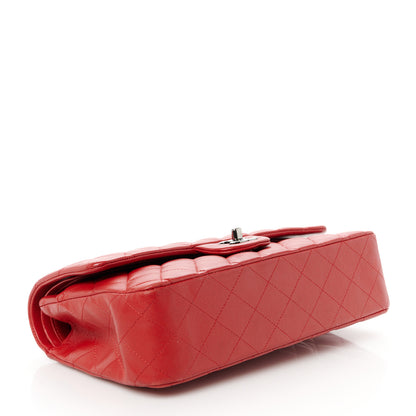 Chanel Lambskin Quilted Medium Double Flap Red 4 of 13