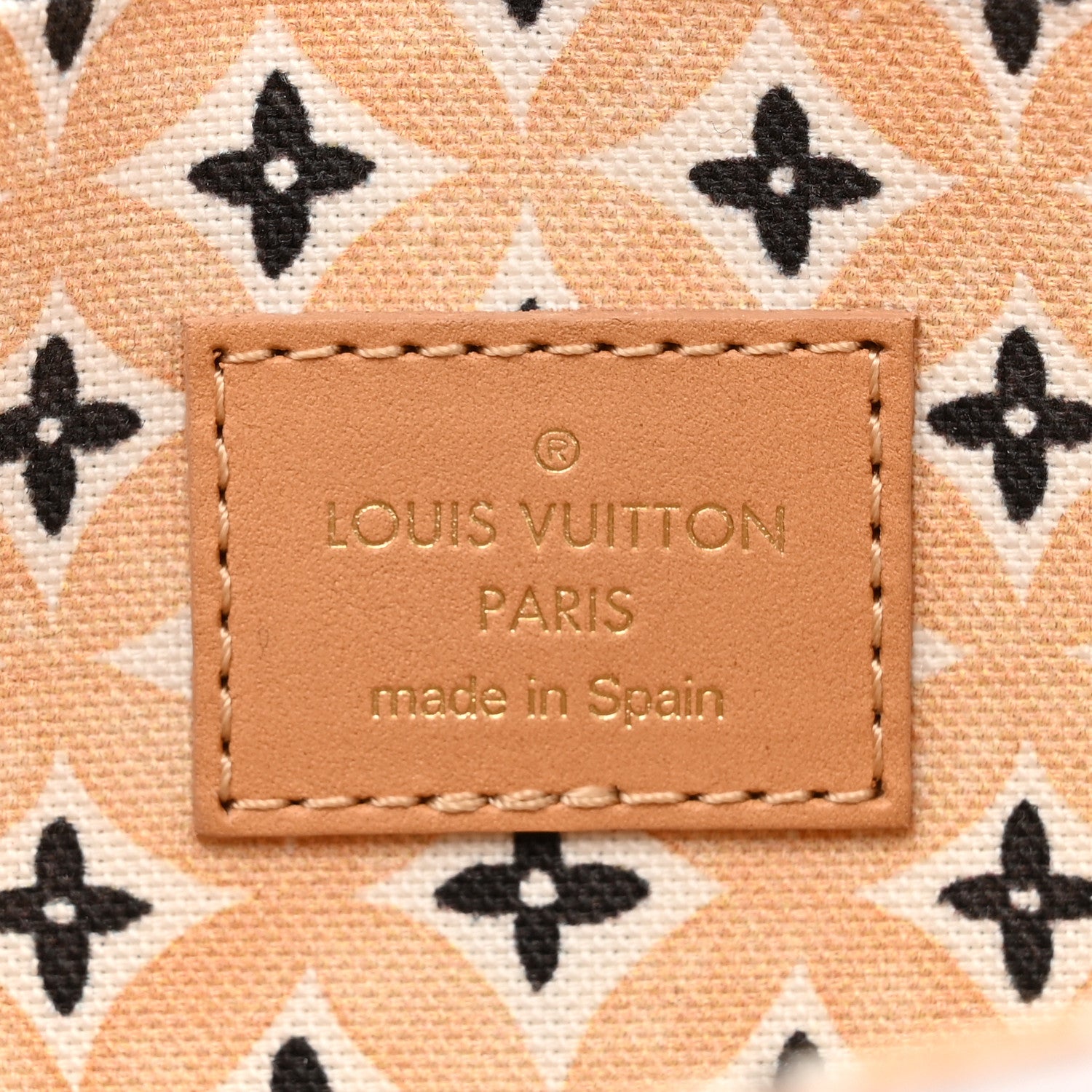 Louis Vuitton Monogram Giant By The Pool 2.0 Felicie Pochette Chain Wallet Beige 9 of 12