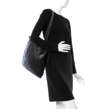 Chanel Caviar 31 Drawstring Tote Black 2 of 11