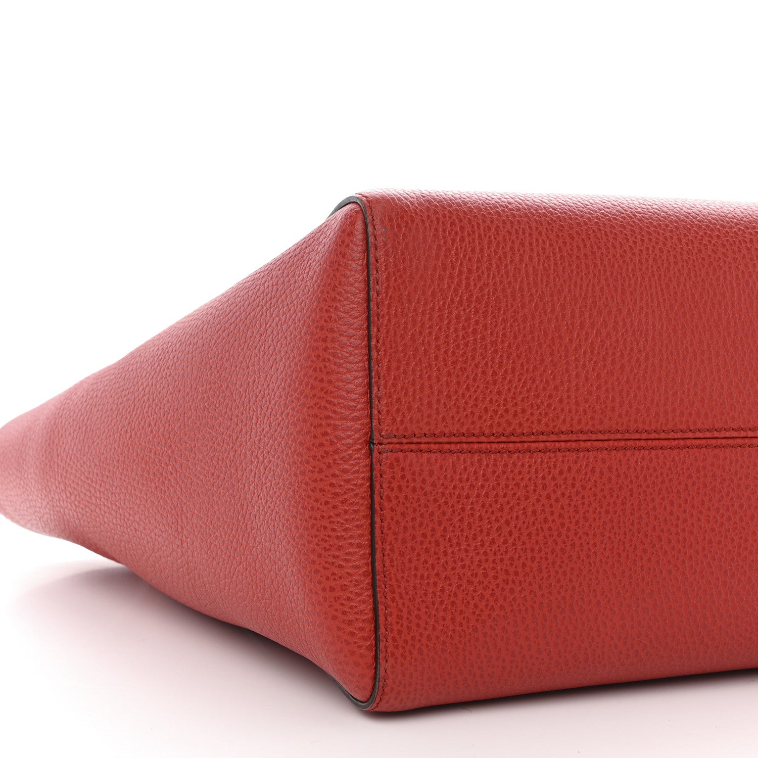 Gucci Dollar Calfskin Medium Swing Tote Red 7 of 12