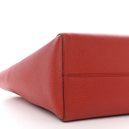 Gucci Dollar Calfskin Medium Swing Tote Red 7 of 12