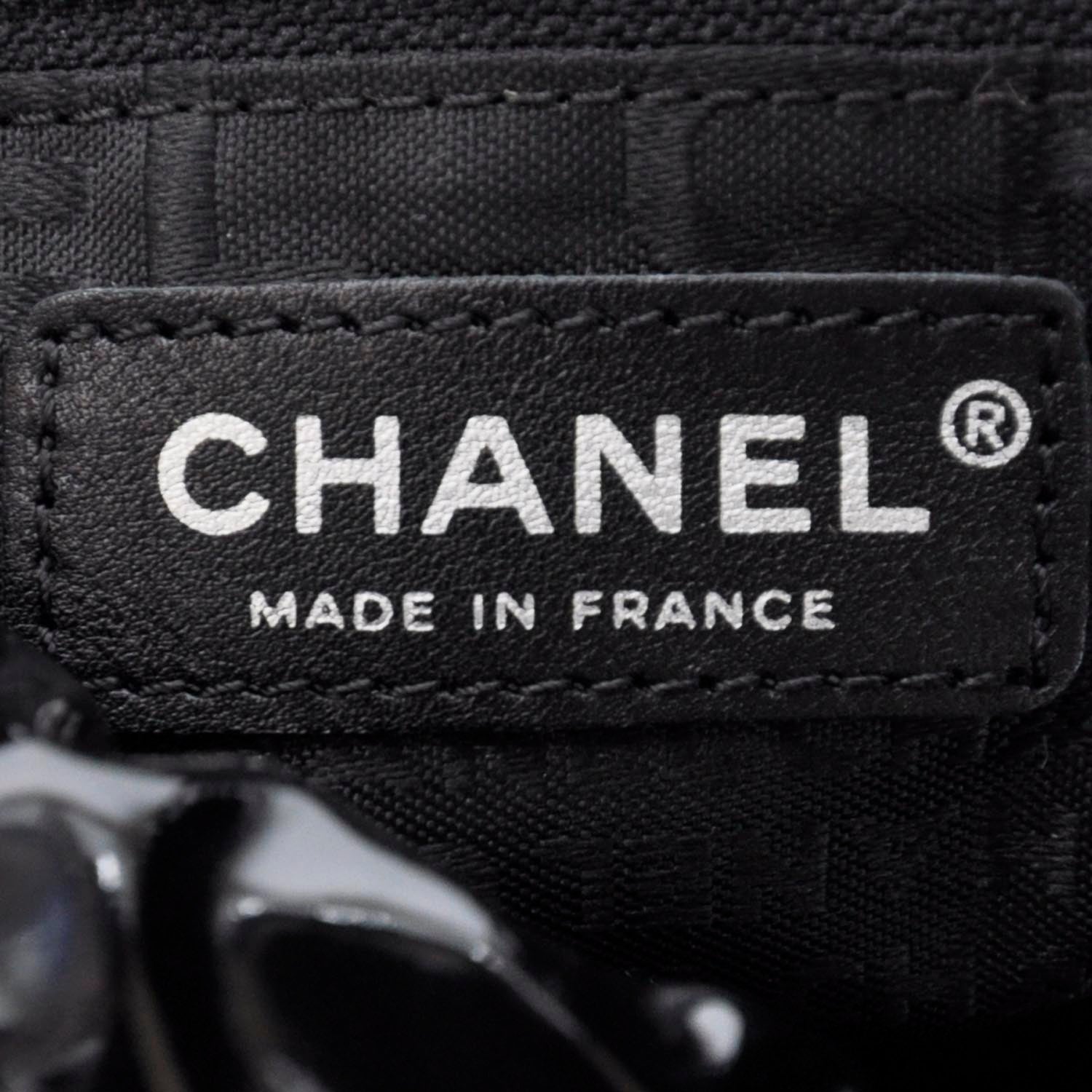 Chanel Vinyl XL Coco Cabas Black 6 of 7