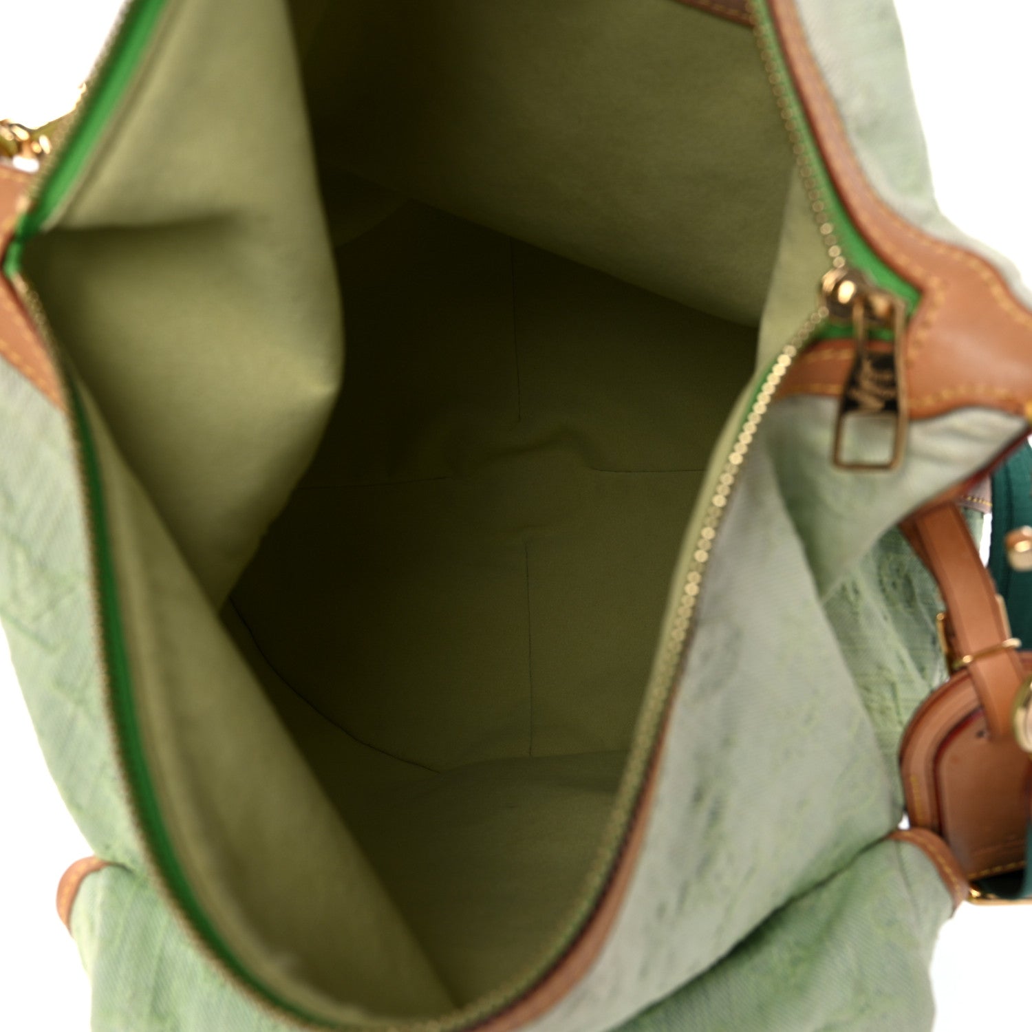 Louis Vuitton Denim Sunburst PM Messenger Vert 5 of 15