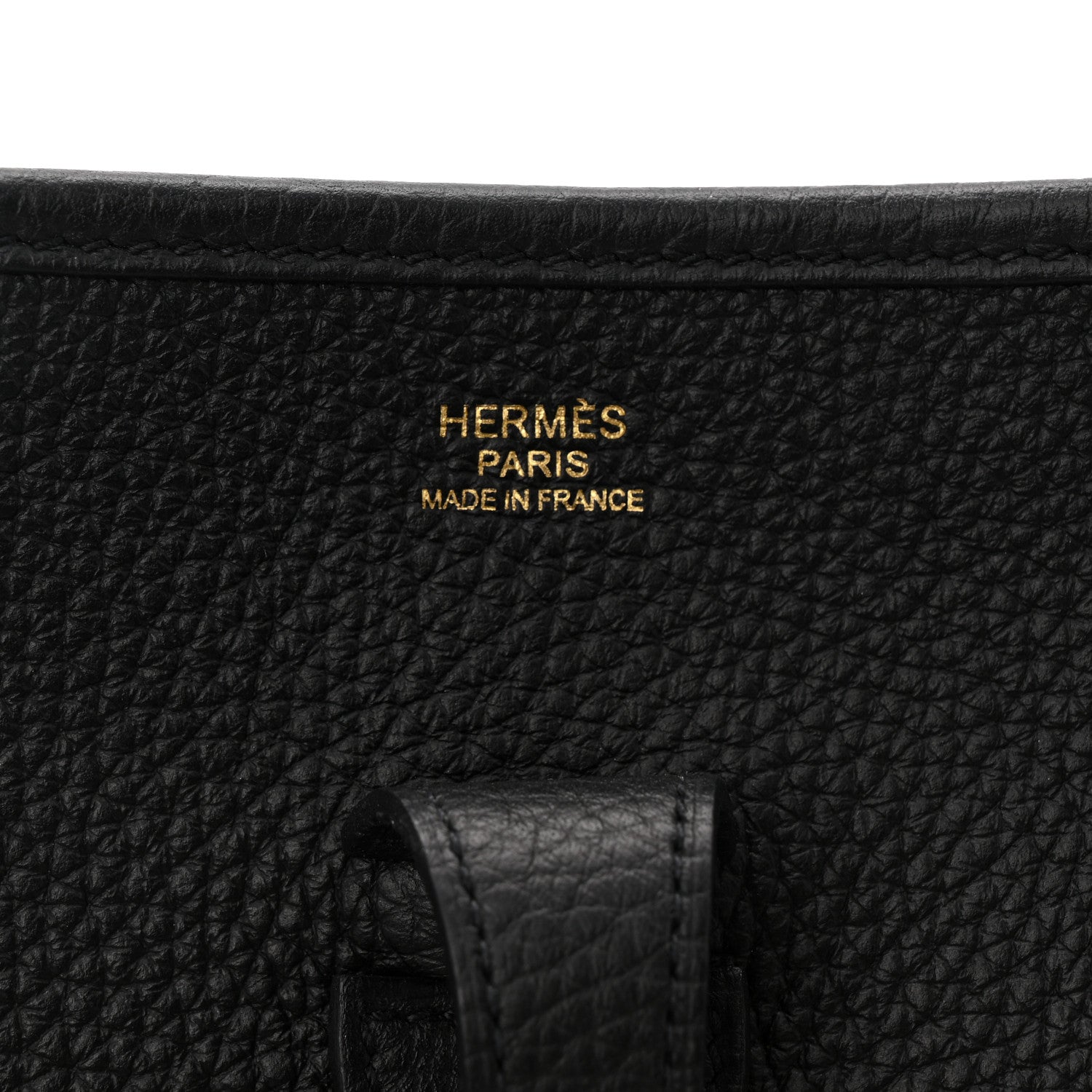 Hermes Taurillon Clemence Evelyne III PM Black 6 of 11