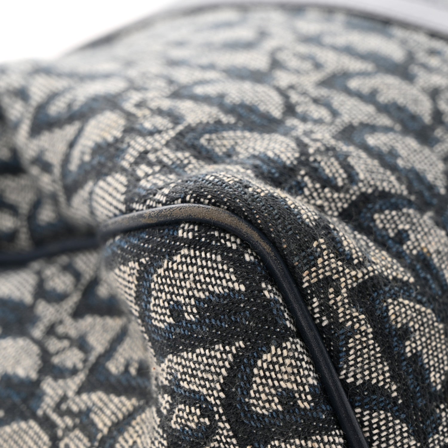 Christian Dior Monogram Duffle Navy Blue 9 of 18