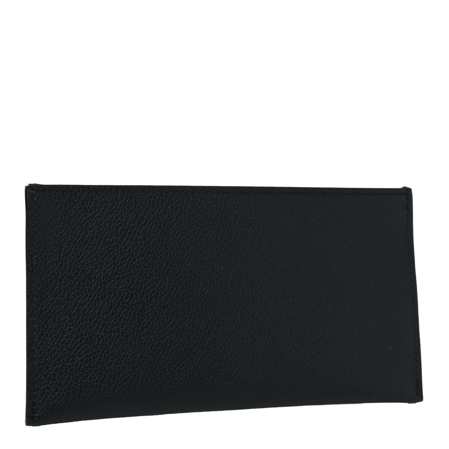 Louis Vuitton Calfskin Felicie Chain Wallet Card Holder Insert Black 3 of 6
