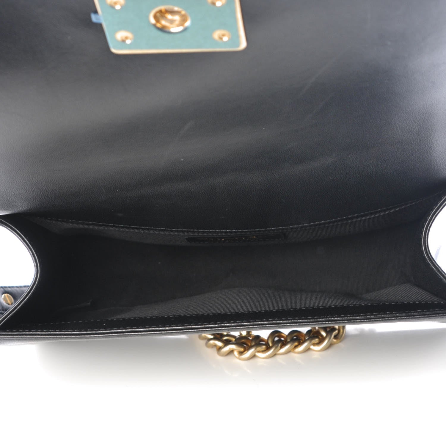 Chanel Lambskin Quilted Medium Boy Flap Black 5 of 11
