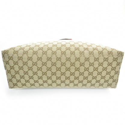Gucci Monogram Web Large Diaper Tote Brown 4 of 8