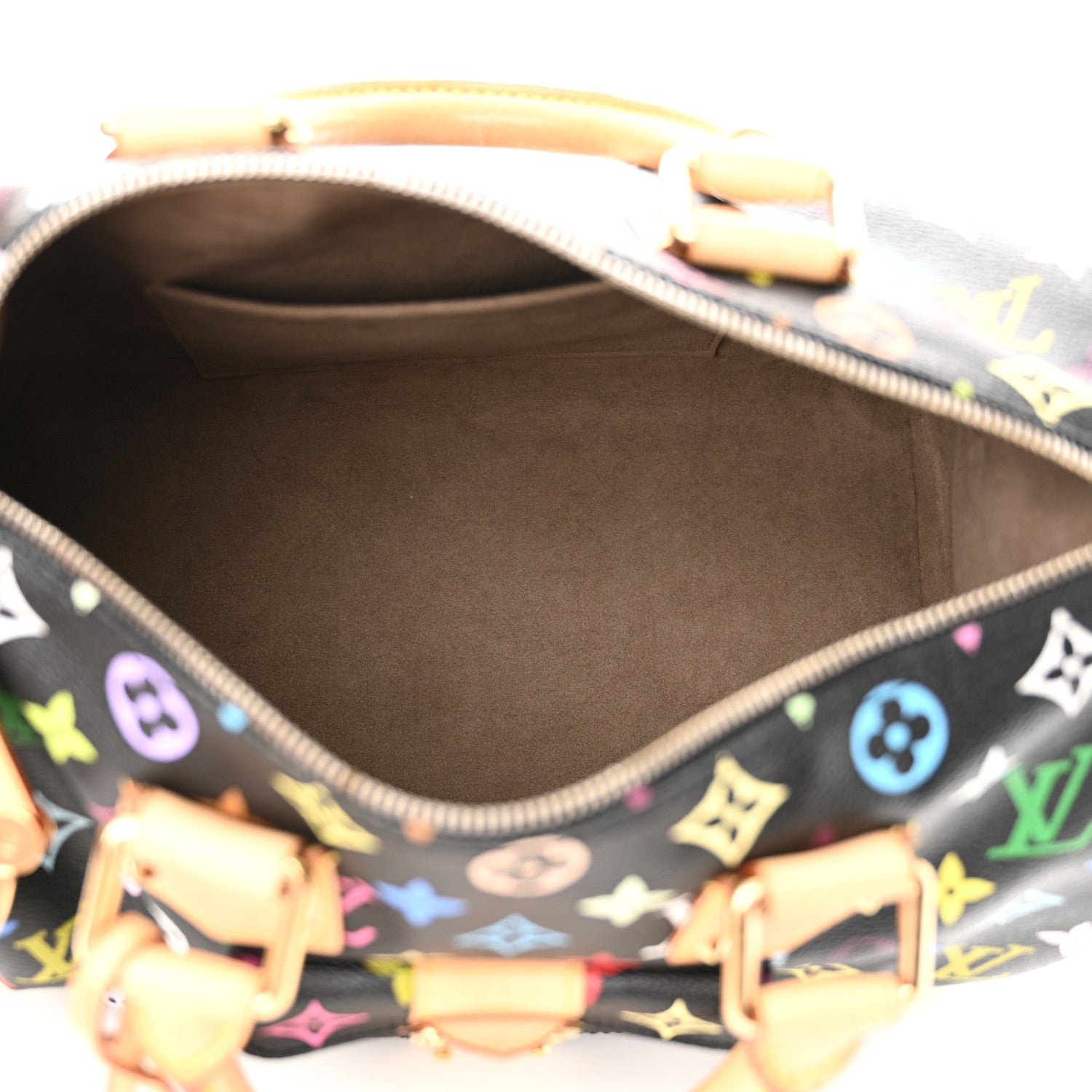 Louis Vuitton Monogram Multicolor Speedy 30 Black 5 of 11