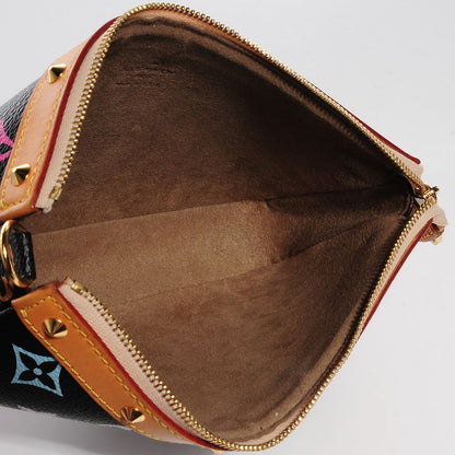 Louis Vuitton Monogram Multicolor Pochette Accessories Black 5 of 8