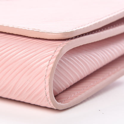Louis Vuitton Epi Twist Chain Wallet Rose Ballerine 10 of 10