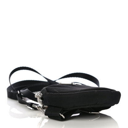 Prada Nylon Mini Round Coin Purse Black 9 of 12