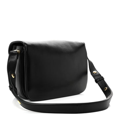 Gucci Calfskin Horsebit 1955 Aura Small Shoulder Bag Black 3 of 10