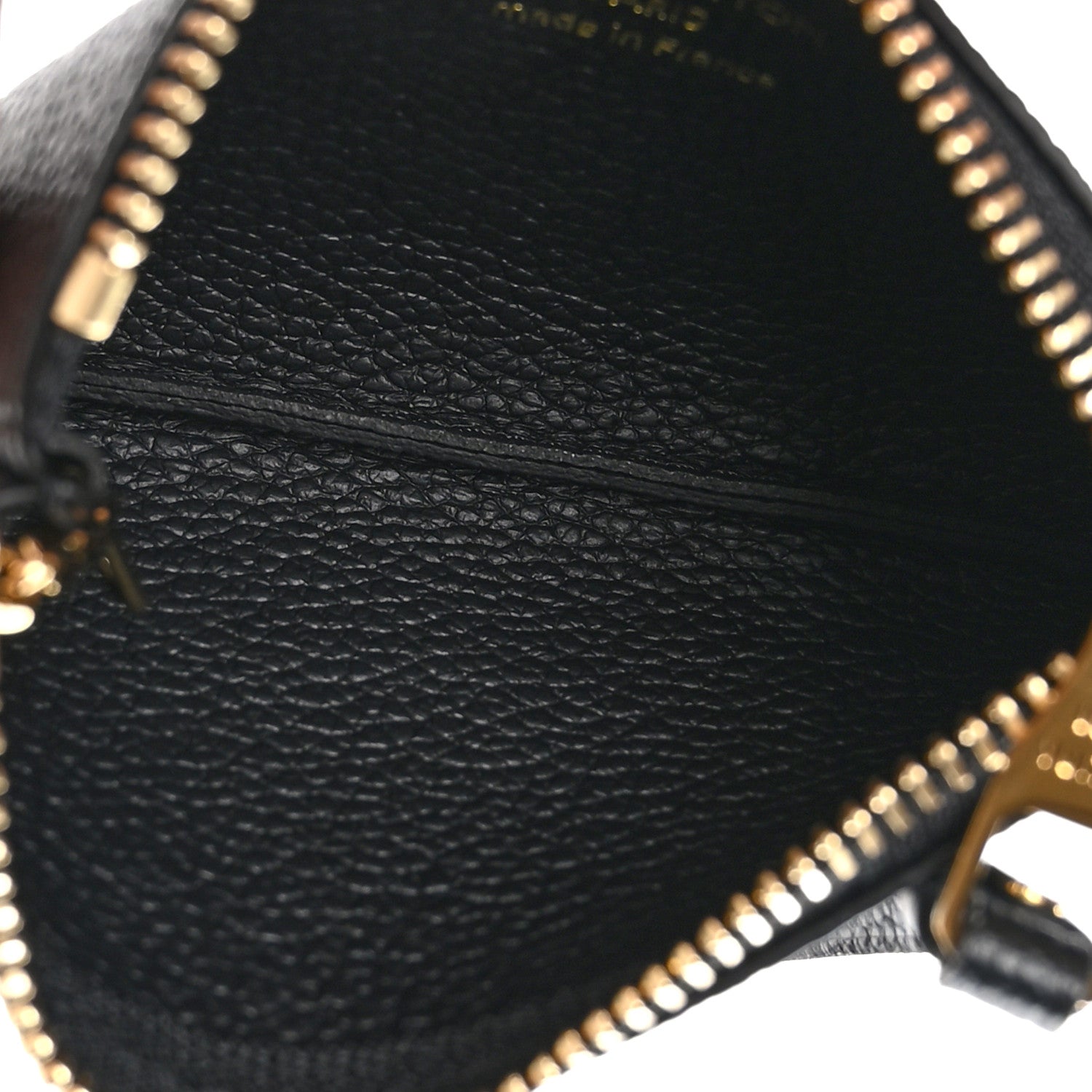 Louis Vuitton Empreinte Monogram Giant Key Pouch Black Beige 5 of 8