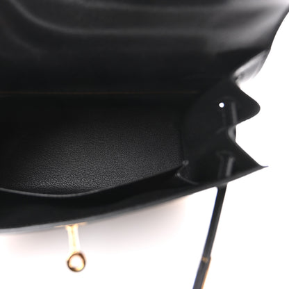 Hermes Chevre Chamkila Kelly Sellier 25 Black 4 of 10