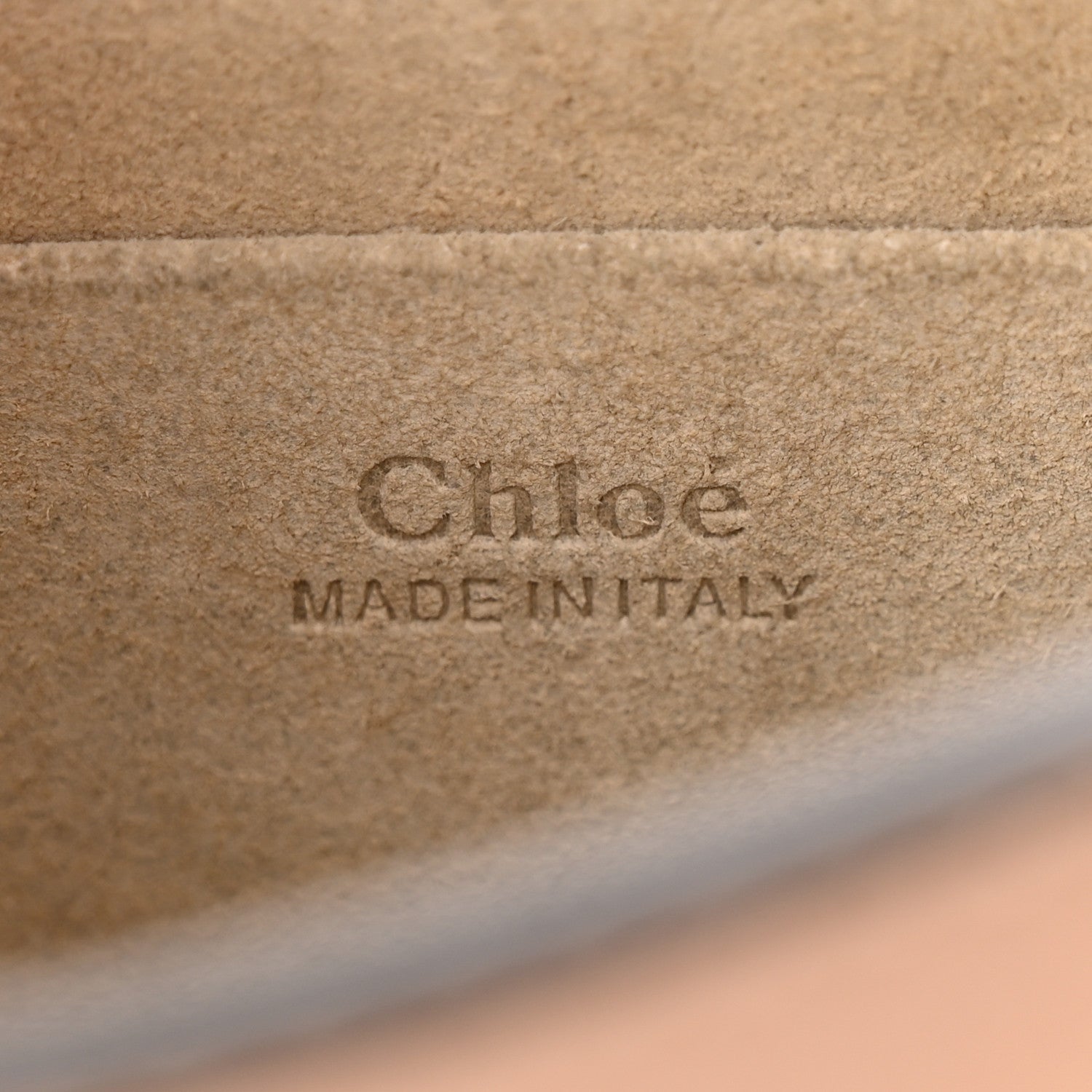 Chloe Calfskin Suede Small Nile Bracelet Bag Biscotti Beige 6 of 11