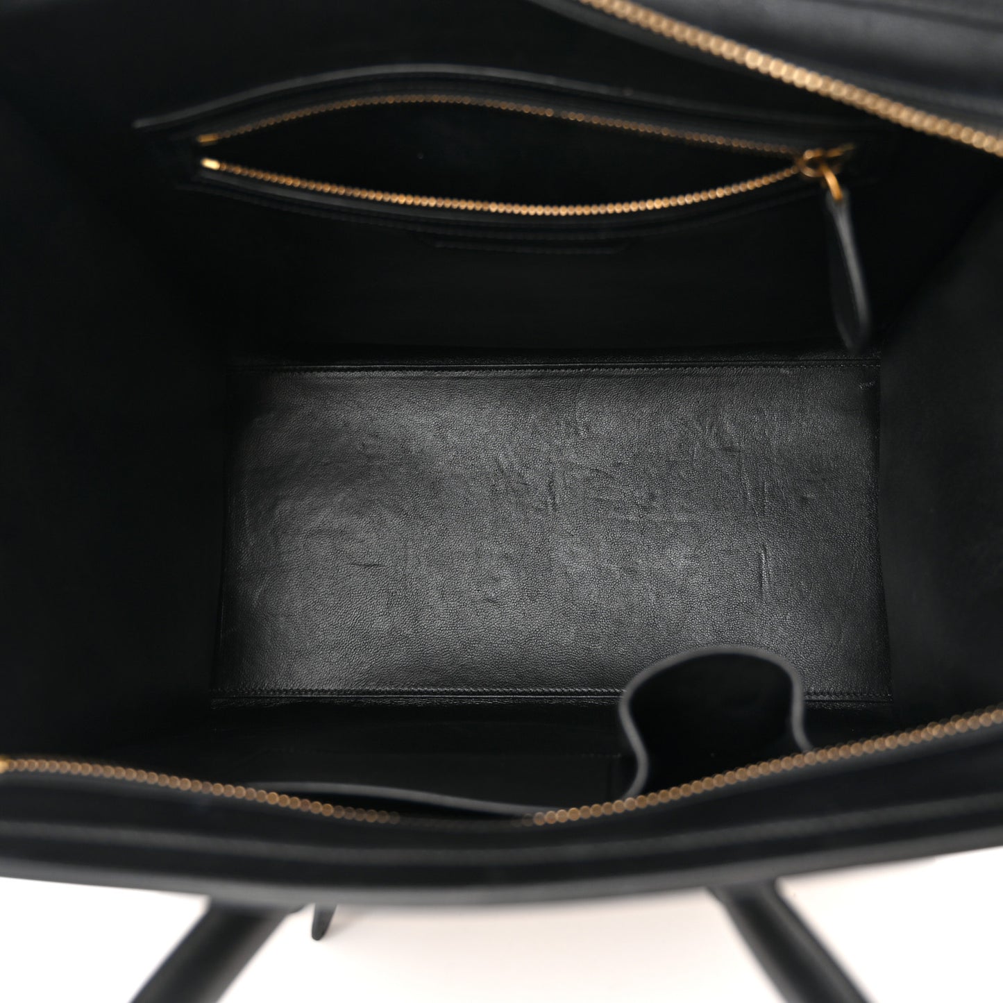 Bullhide Calfskin Suede Mini Tri-Color Luggage Beige