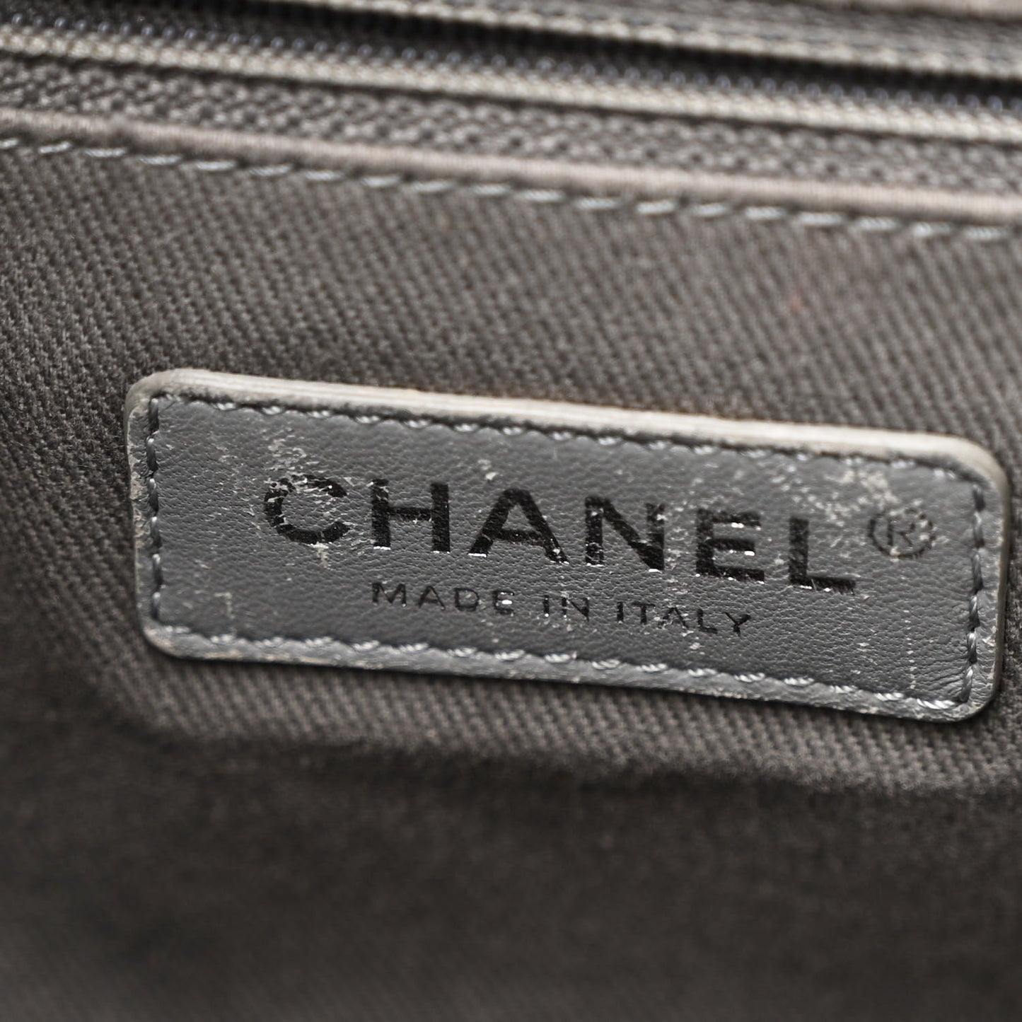 Canvas Large Deauville Backpack Grey