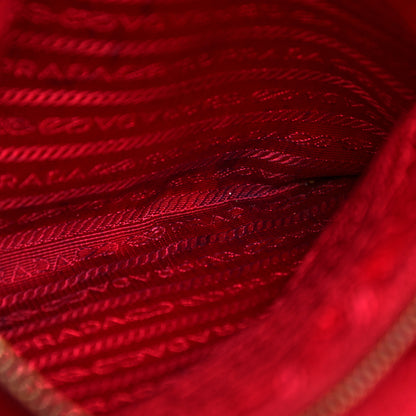 Prada Vitello Daino Tote Rosso 12 of 41