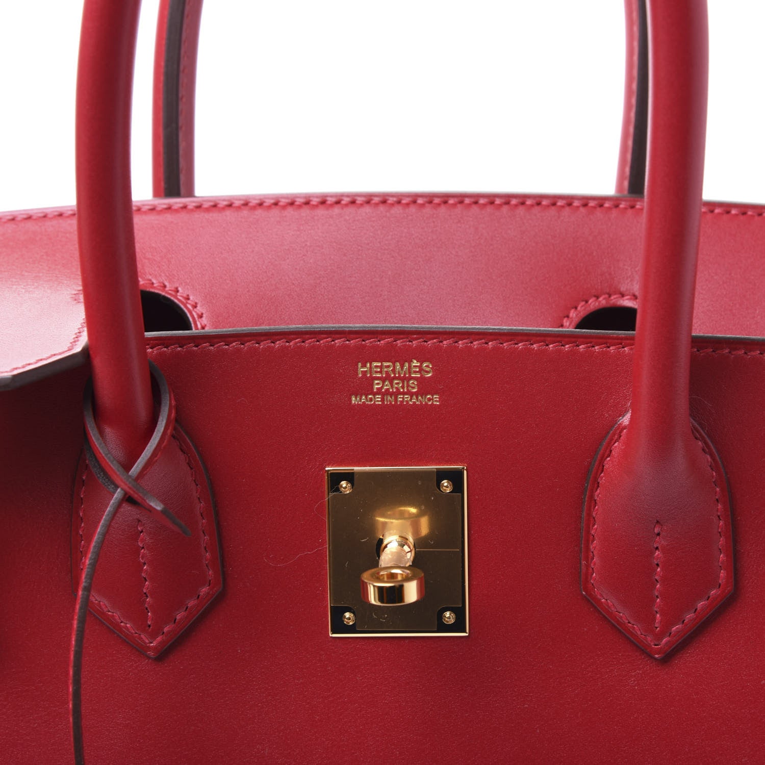 Hermes Tadelakt Birkin 30 Rouge Vif 11 of 13