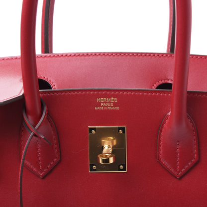 Hermes Tadelakt Birkin 30 Rouge Vif 11 of 13