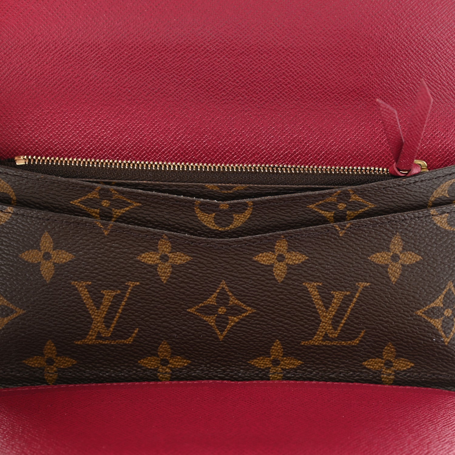 Louis Vuitton Monogram Josephine Wallet Fuchsia 5 of 16
