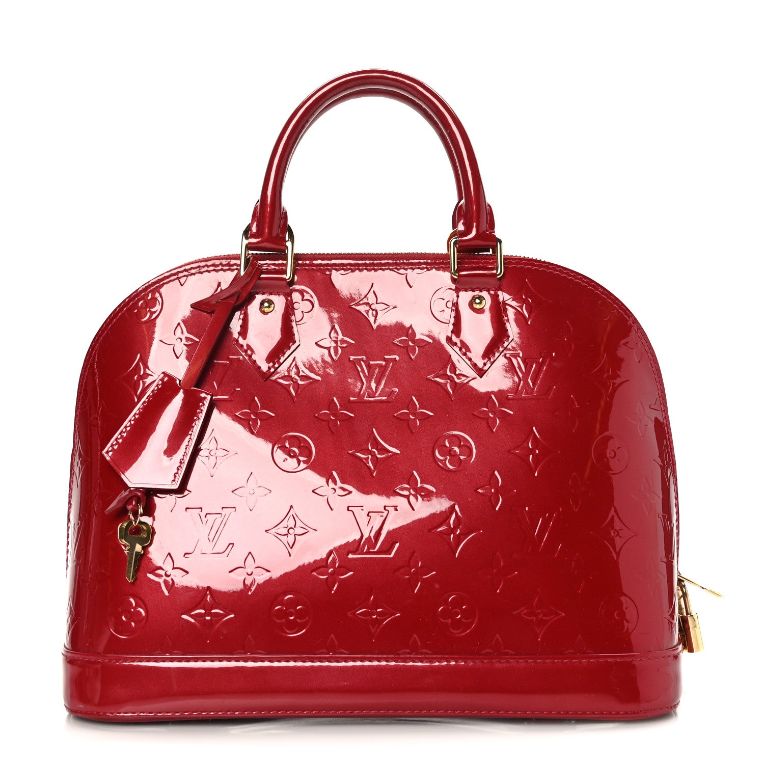 Louis Vuitton Vernis Alma PM Pomme D'Amour 1 of 10