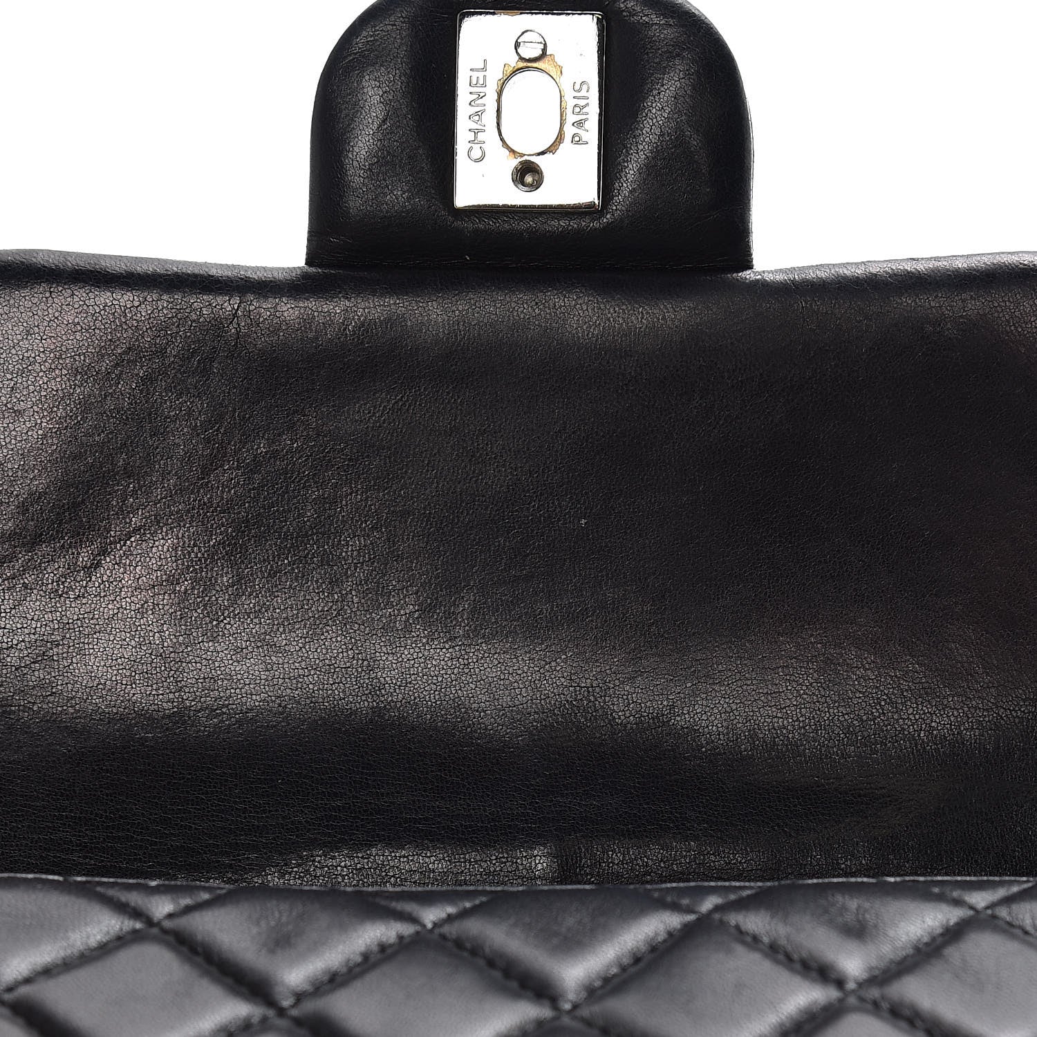 Chanel Lambskin Quilted Mini Square Flap Black 11 of 16