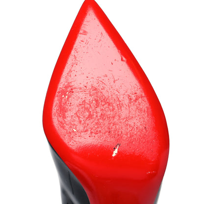 Christian Louboutin Patent Pigalle 85 Pumps 37 Black 8 of 9