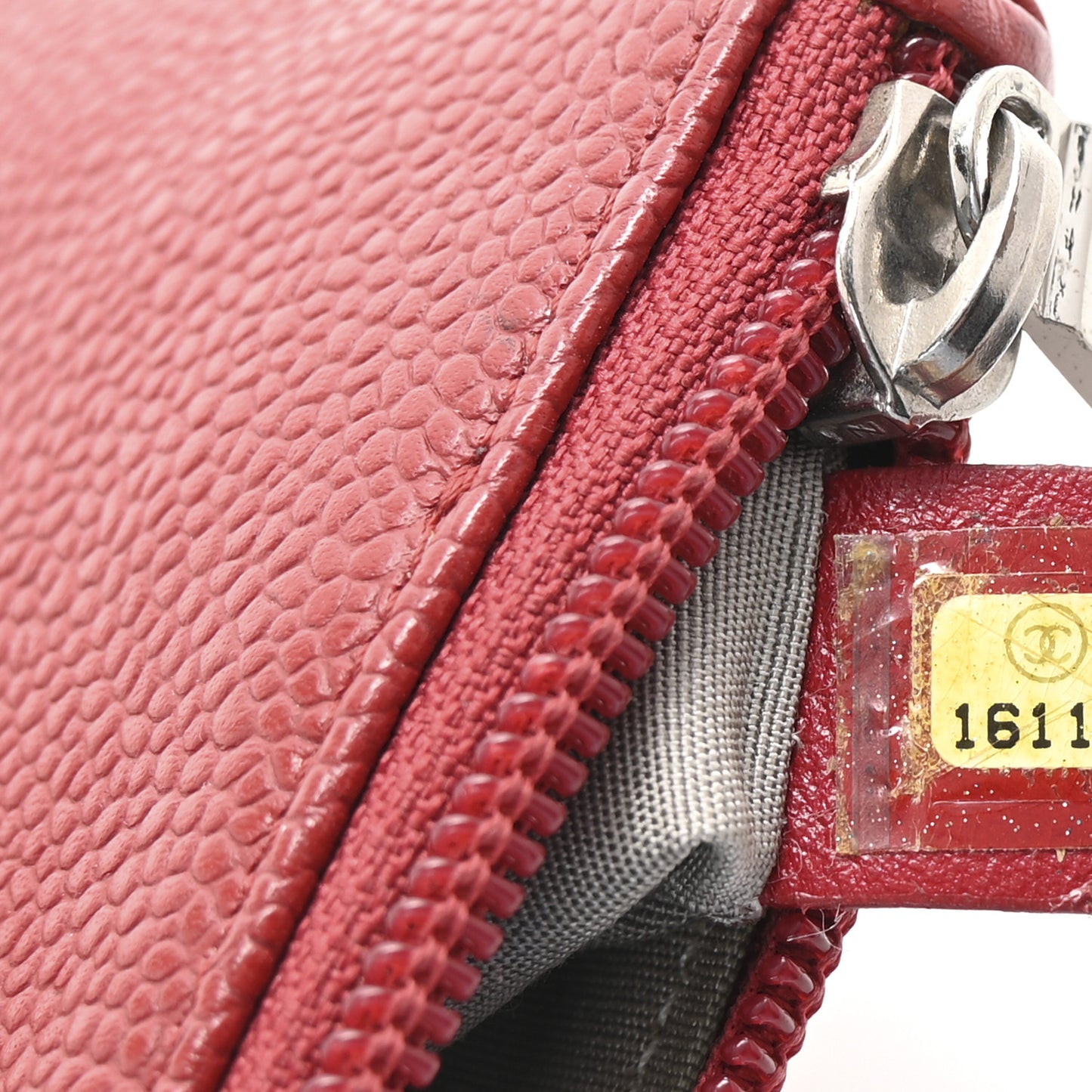 Caviar Timeless CC Key Holder Red
