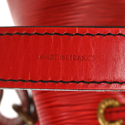 Louis Vuitton Epi Petit Noe Castillan Red 7 of 8
