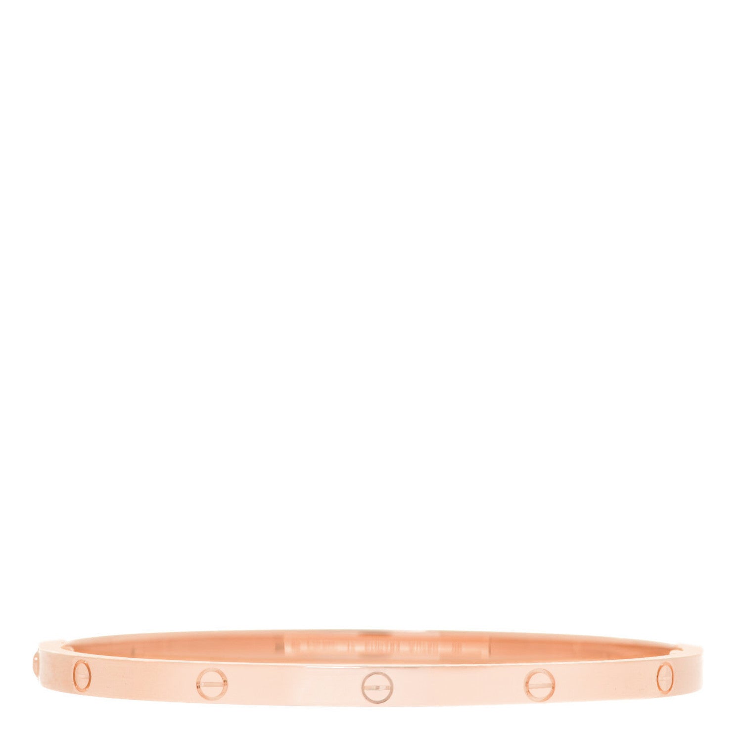 Cartier 18K Pink Gold Small LOVE Bracelet 17 1 of 6