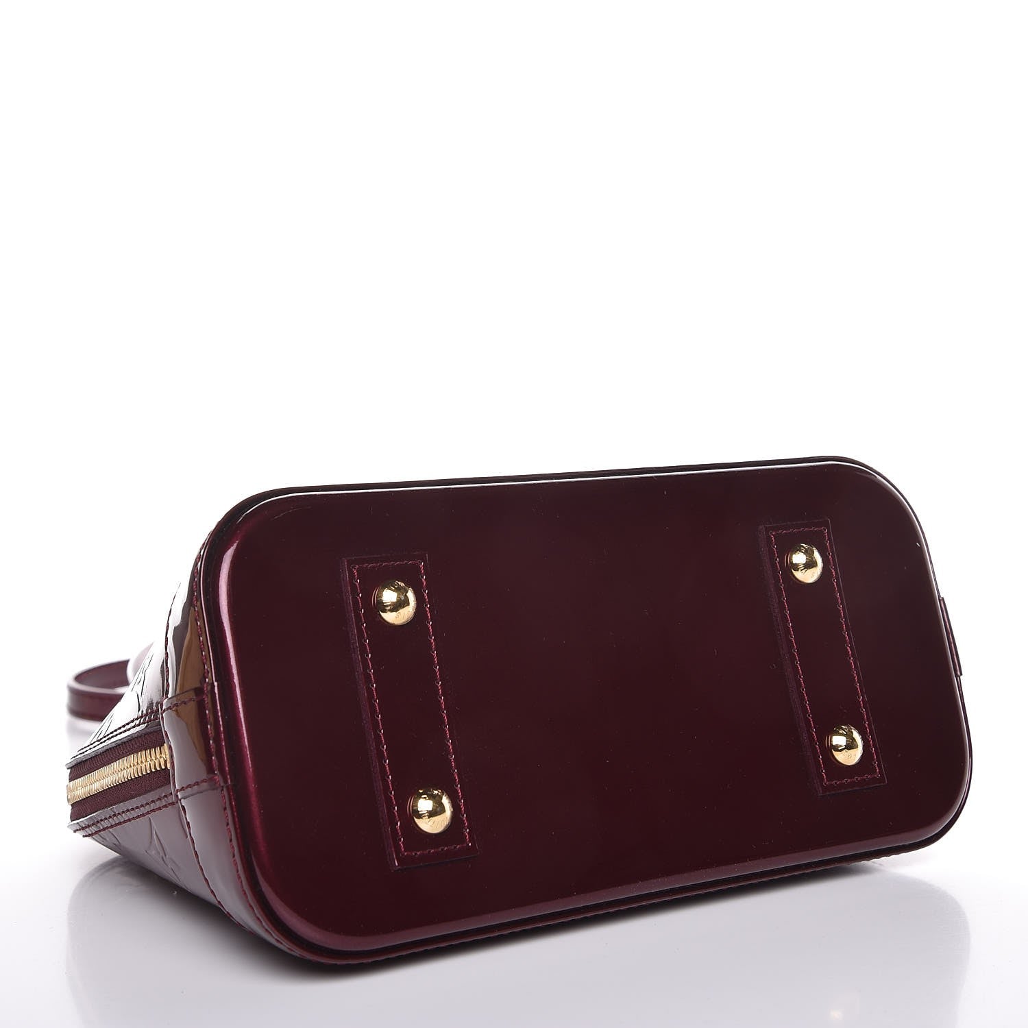 Louis Vuitton Vernis Alma BB Griotte 4 of 8