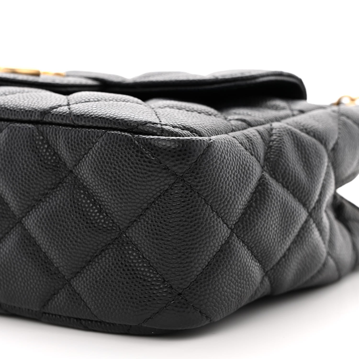 Chanel Caviar Quilted Small Wavy CC Hobo Black 10 of 11