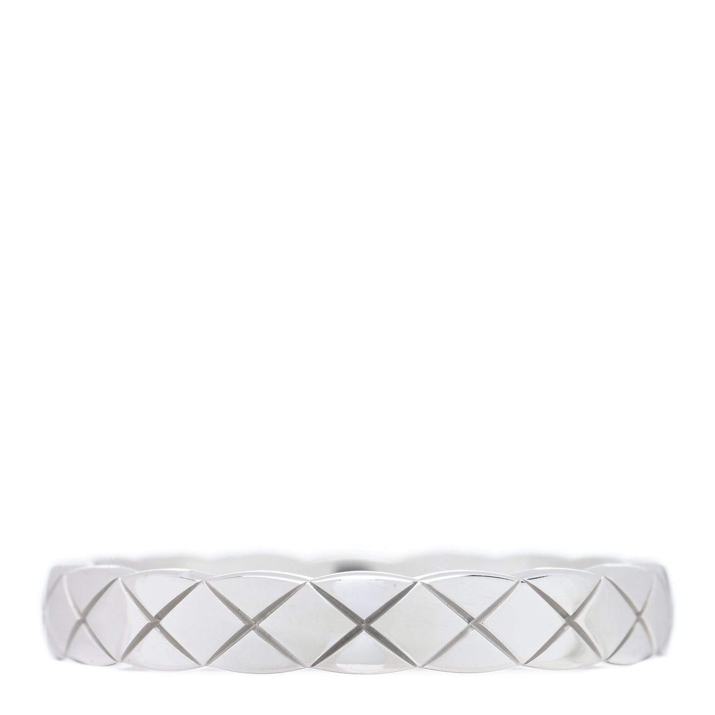 18K White Gold Mini Coco Crush Ring 53 6.5