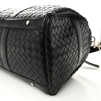 Bottega Veneta Nappa Intrecciato Duffle Bag Black 9 of 10
