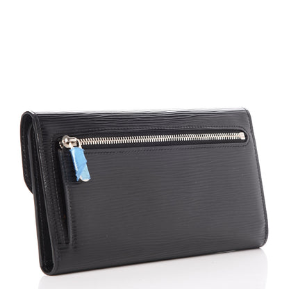 Louis Vuitton Epi Eugenie Wallet Black 3 of 7