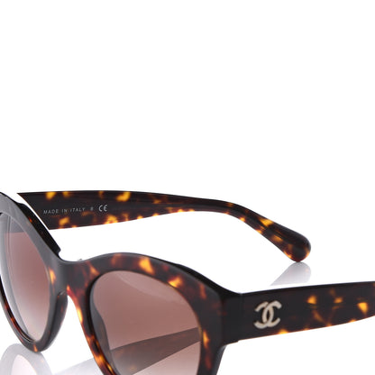 Chanel Acetate Butterfly Sunglasses 5371 Tortoise 5 of 11