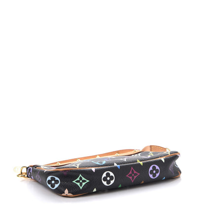 Louis Vuitton Monogram Multicolor Pochette Accessories Black 4 of 8