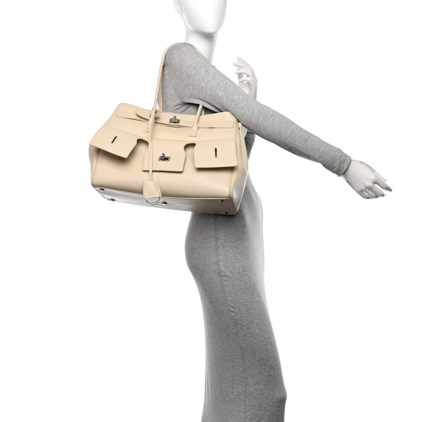 Smooth Calfskin Medium Bel Air Carry All Bag Soya Soya