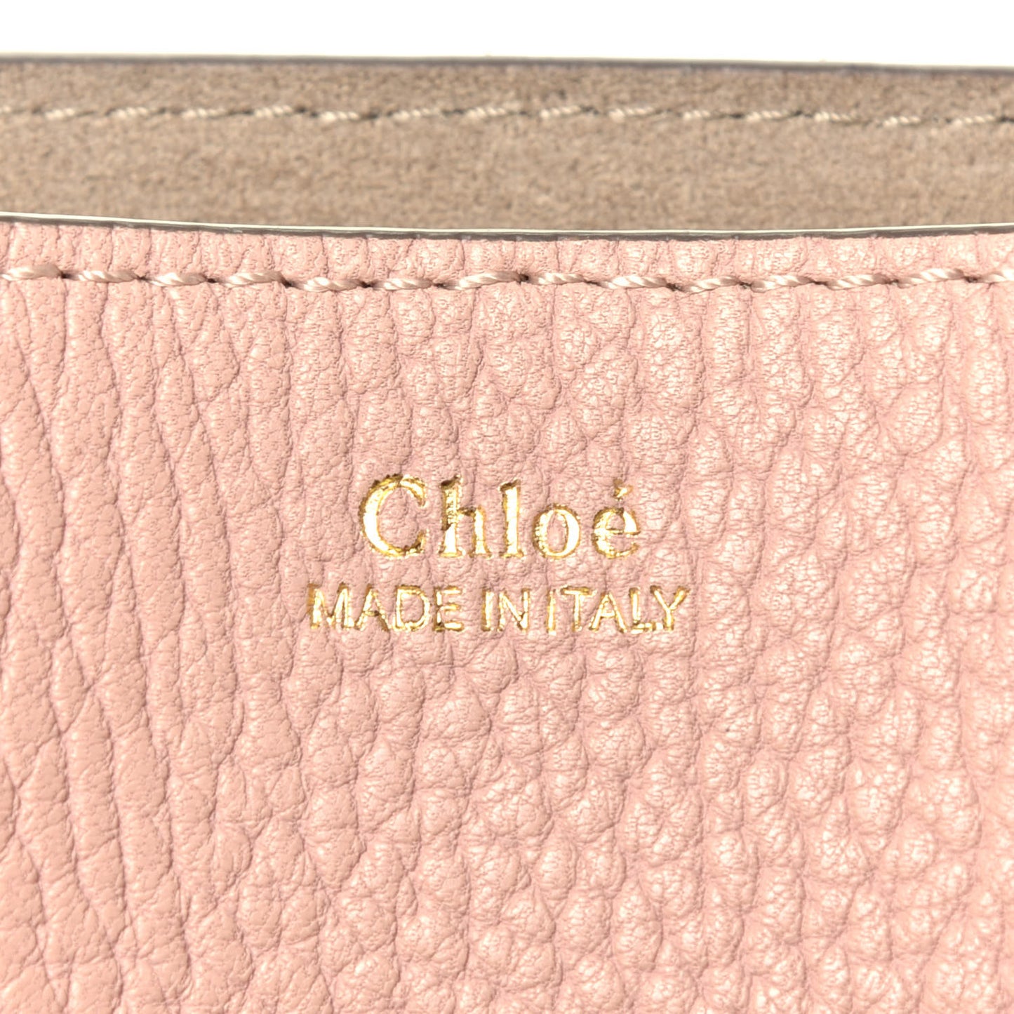 Grained Lambskin Drew Shoulder Bag Cement Pink