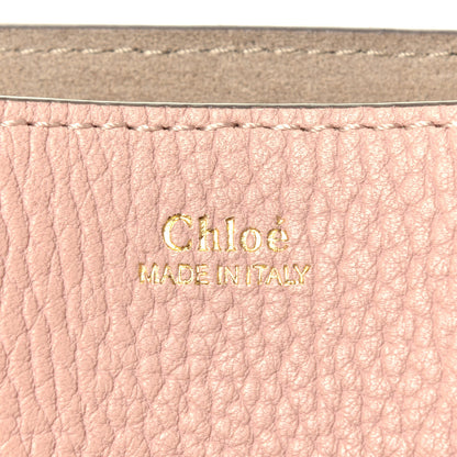 Chloe Grained Lambskin Drew Shoulder Bag Cement Pink 7 of 9