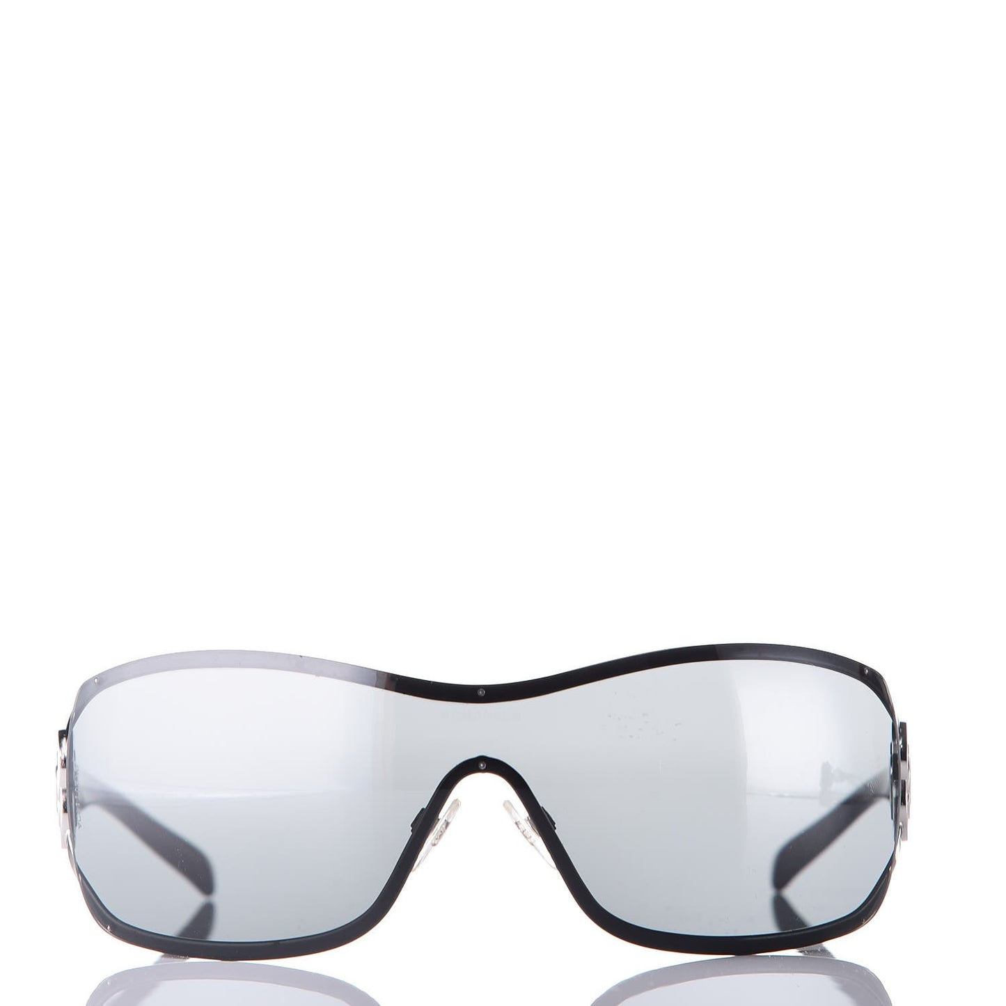 Swarovski Crystal Camellia CC Sunglasses 4164-B Black
