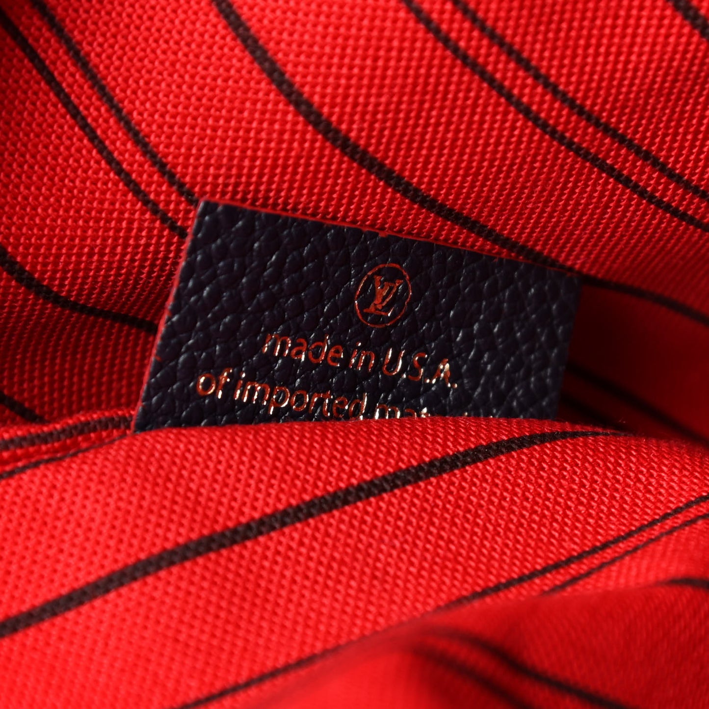 Empreinte Melie Marine Rouge