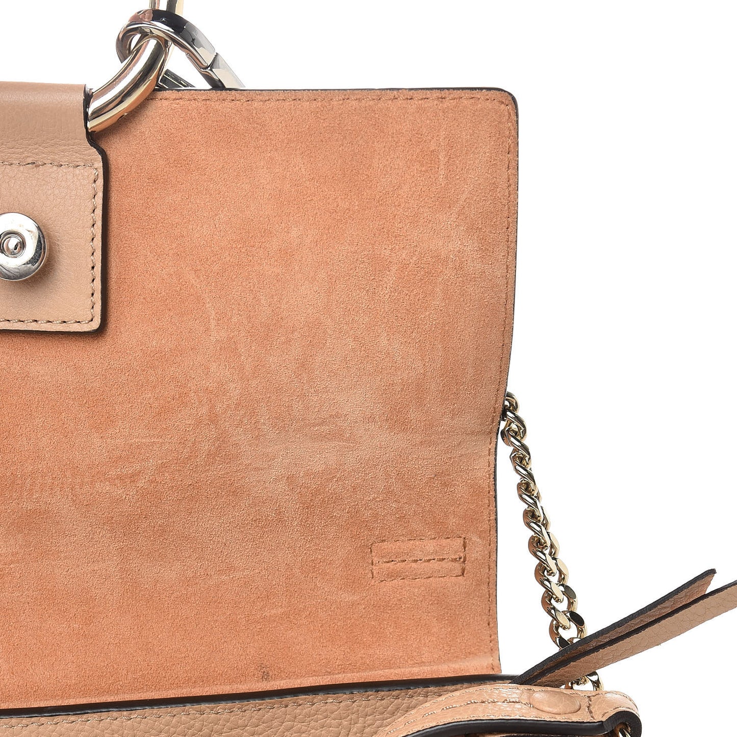 Calfskin Small Faye Day Shoulder Bag Blush Nude